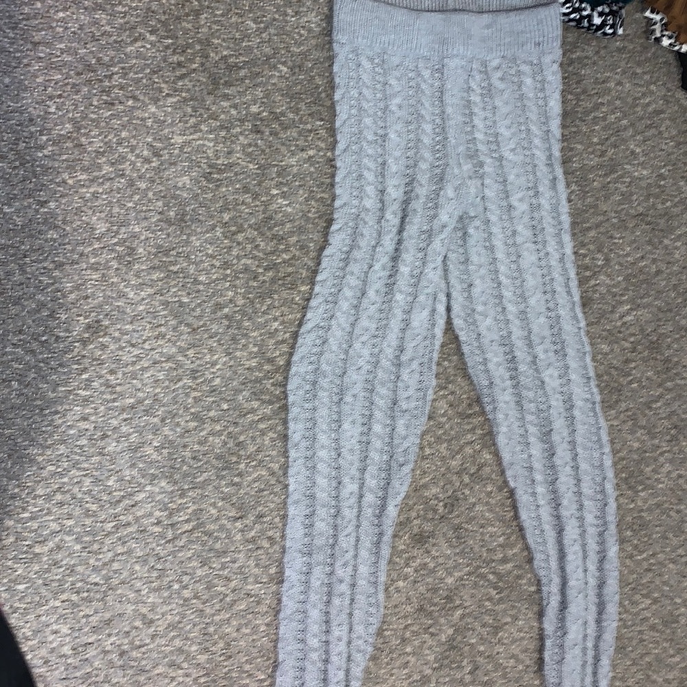 Fashionnova Grey Sweater Leggings